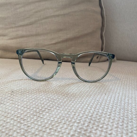 Warby Parker Sea Green Haskell Glasses - Picture 2 of 6